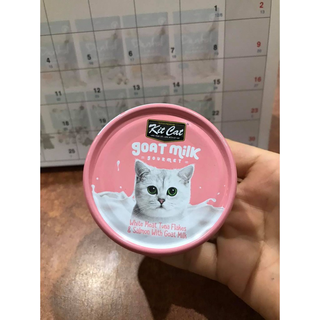 pate lon Kit Cat chứa sữa dê đầu tiên tại Việt Nam (70gr)