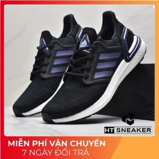 Giày thể thao cao cấp Ultraboost 6.0 đen hologram