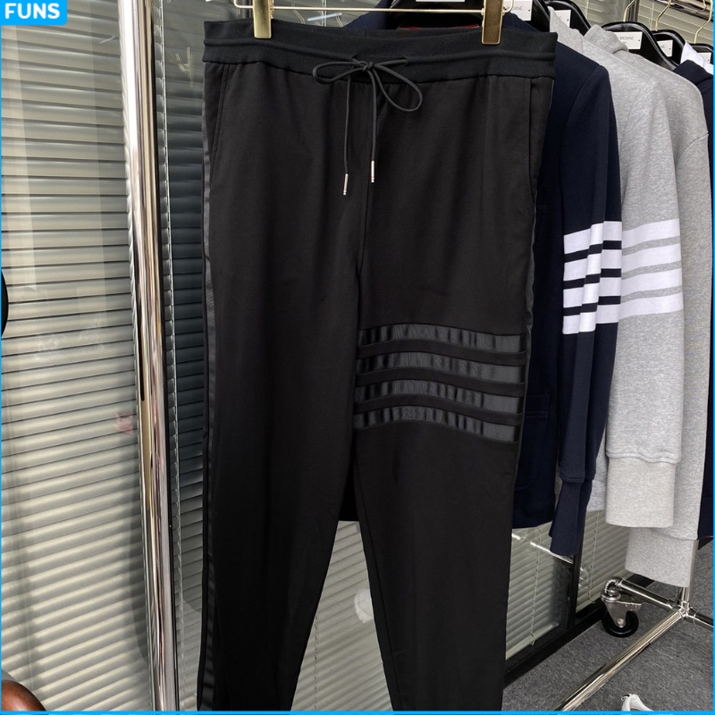 Quần jogger nam mã TT27-W FUNS Dáng Quần thun nam kiểu nỉ bó ống Hàn Quốc đẹp ống dài bốn mùa