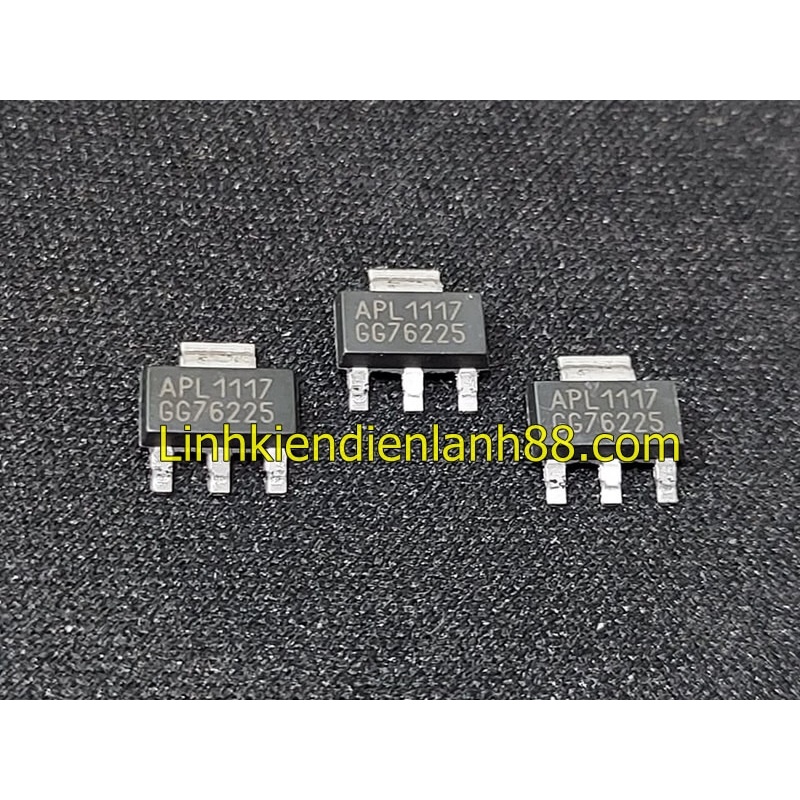 (10 con) IC  APL1117 2.5V AMS1117 L1117  Dán Mới Chính Hãng 100%.