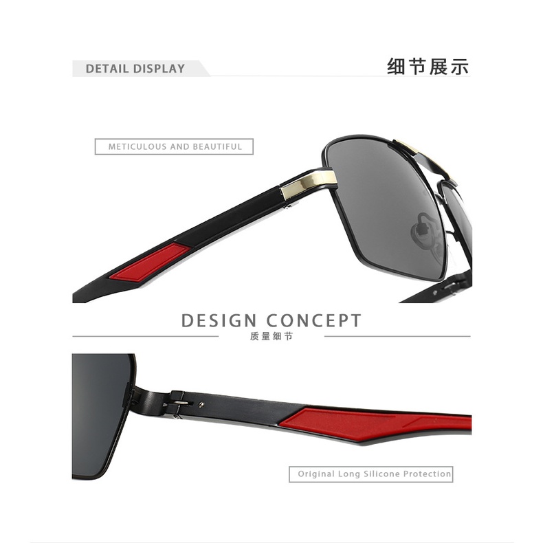 Kính Mát Phân Cực Bằng Nhôm Nhiều Màu Sắc Dành Cho Nam 2899 | BigBuy360 - bigbuy360.vn