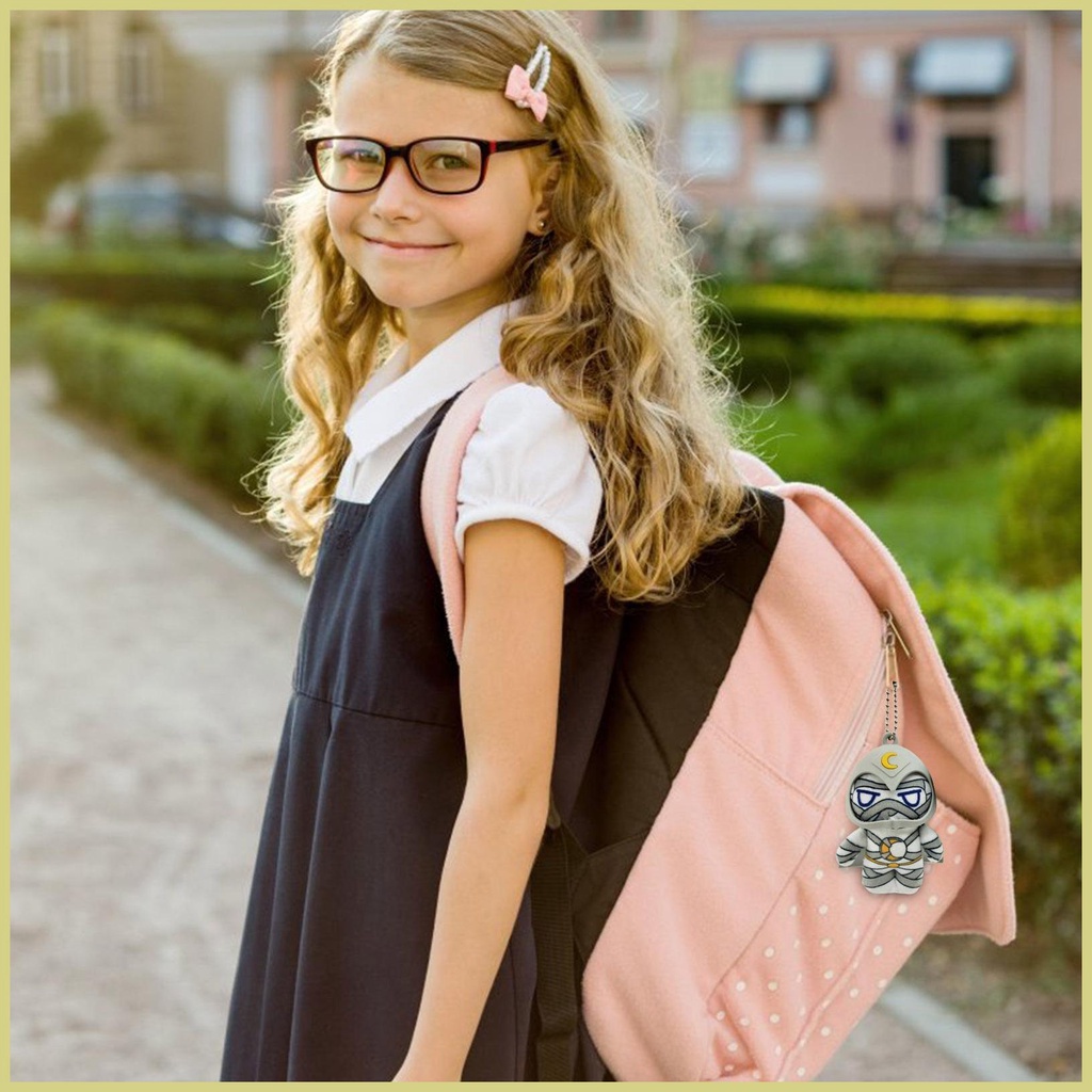 Móc Khóa Búp Bê Nhồi Bông Mềm Hình Kỵ Sĩ Mặt Trăng Cos Moon Knight Làm Quà Tặng Sinh Nhật Cho Bé aseavn