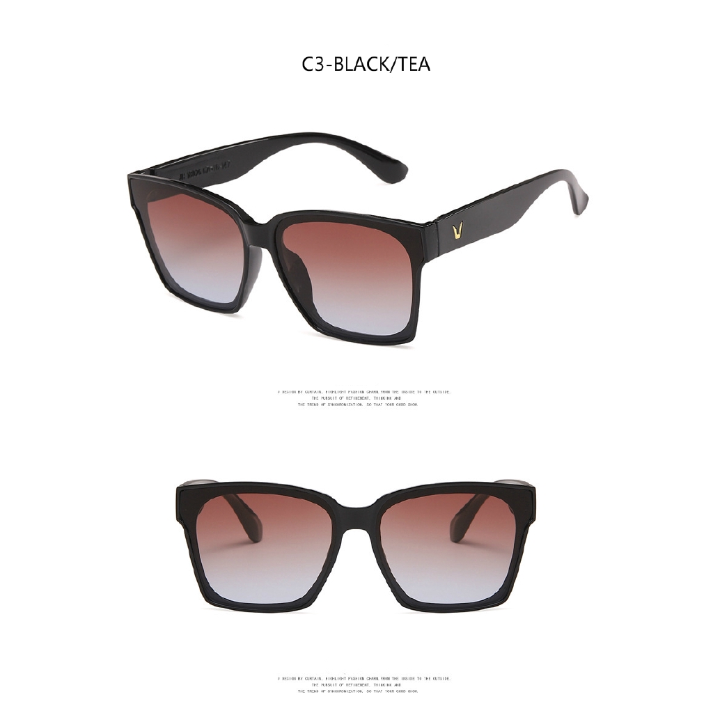 Kính Mát Thiết Kế Kiểu Cổ Điển Phong Cách Hàn Quốc 2020