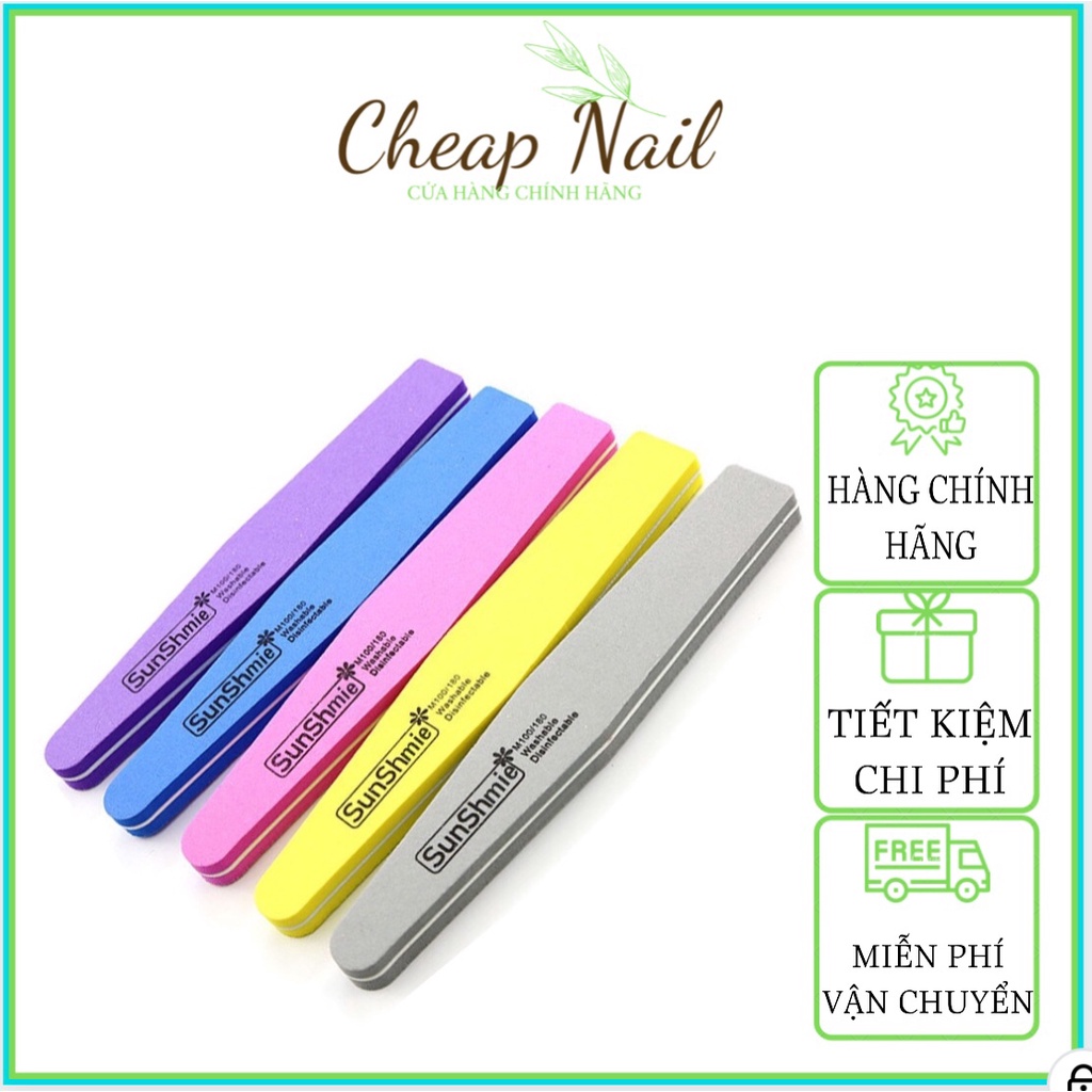 Phao dũa móng Sunshine, phao dài chà mịn chuyên dụng làm nail