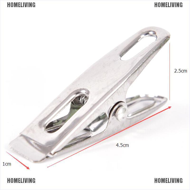 Set 20 Kẹp Phơi Quần Áo Bằng Thép Không Gỉ