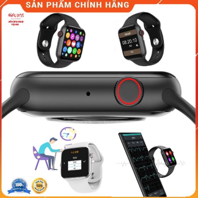 Đồng Hồ Điện Thoại Thông Minh W34 Watch Seri 5 - Đồng Hồ Kết  Nối Điện Thoại Qua Bluetooth Đo Nhịp Tim Tiện Dụng