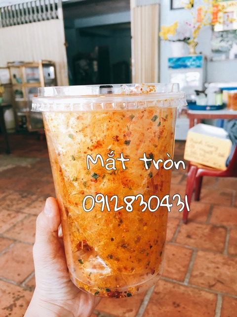 BÁNH TRÁNG TRỘN RUỐC CAY- Bánh trộn sẵn, vừa ăn, vị mặn ngọt cay, 1 ng ăn không hết luôn nè. 15k/1 hộp 😍 Bao ngon ❤️❤️