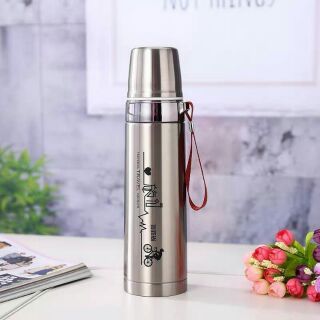 (Xả kho) Bình giữ nhiệt INOX cao cấp 800ml (clip thật)
