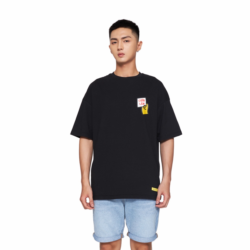 Áo Thun BOO Nam Nữ Oversize Dáng Rộng 100% Cotton Cao Cấp In Hình Dành Cho Gen Z Sáng Tạo