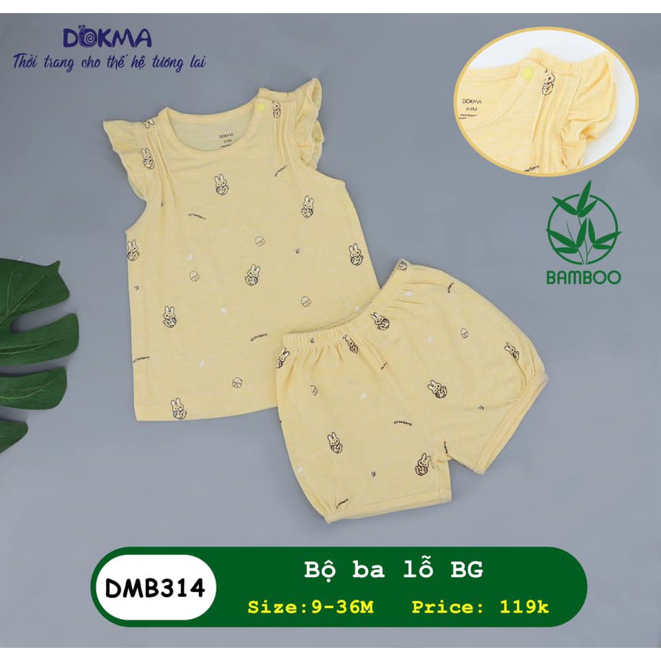 DMB314 Bộ quần áo ba lỗ BG Dokma