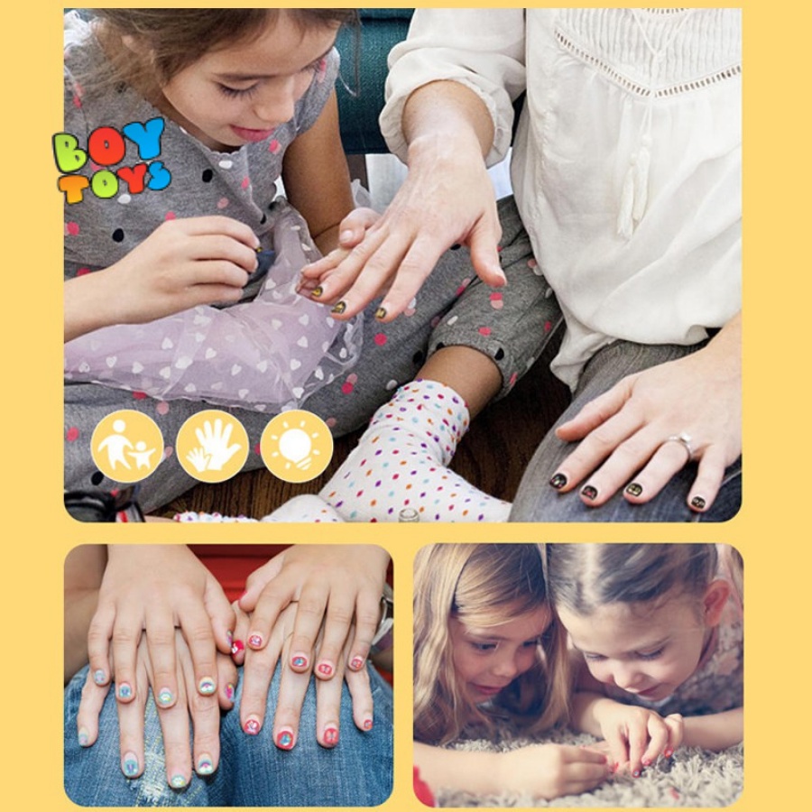 Hình dán móng tay cao cấp Mideer dễ thương cho bé gái