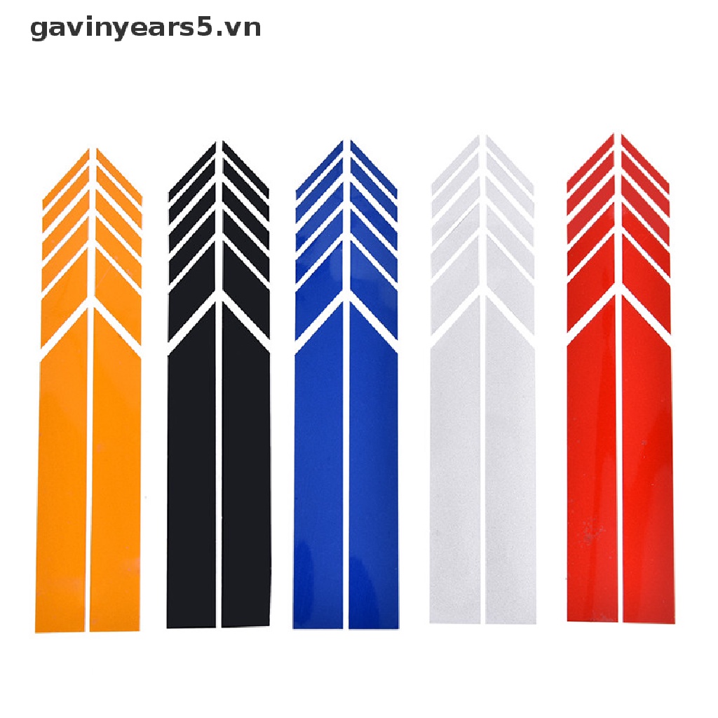 Sticker Vinyl Phản Quang Dán Trang Trí Gương Chiếu Hậu Xe Hơi DIY
