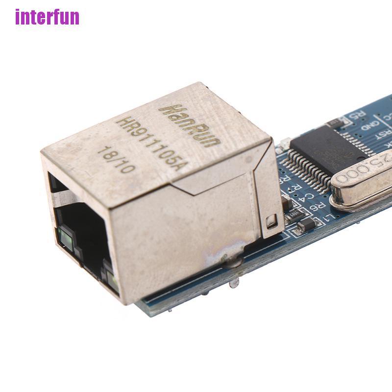 [Interfun1] 1Pcs Mini Enc28J60 Ethernet Lan Network Module For Arduino Spi Avr Pic Lpc [Fun]