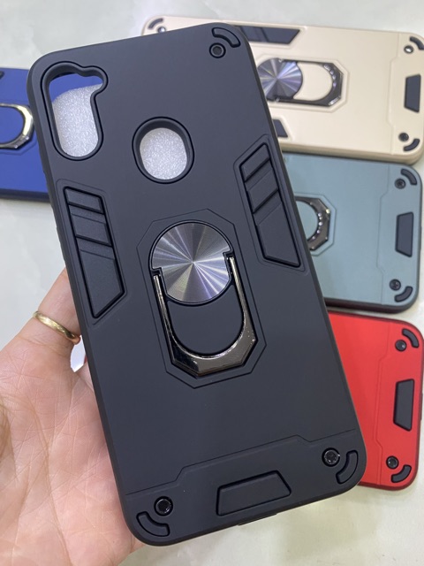 Ốp lưng Samsung Galaxy A11 chống sốc chống bẩn kèm giá đỡ cực đẹp