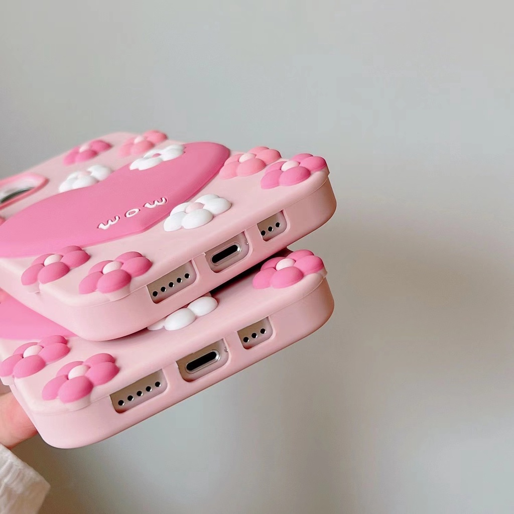 Ốp Điện Thoại Mềm Chống Rơi Họa Tiết Hoạt Hình Cho iPhone 11 / 12 / 12PRO MAX / 13PRO MAX / XR / XS