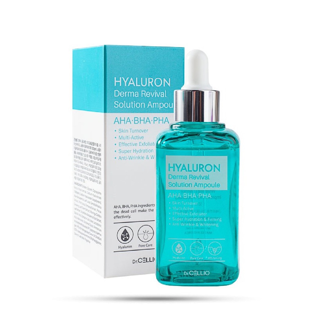 Serum Dưỡng Da Làm Trắng Chống Lão Hóa Dr.Cellio Solution Ampoule