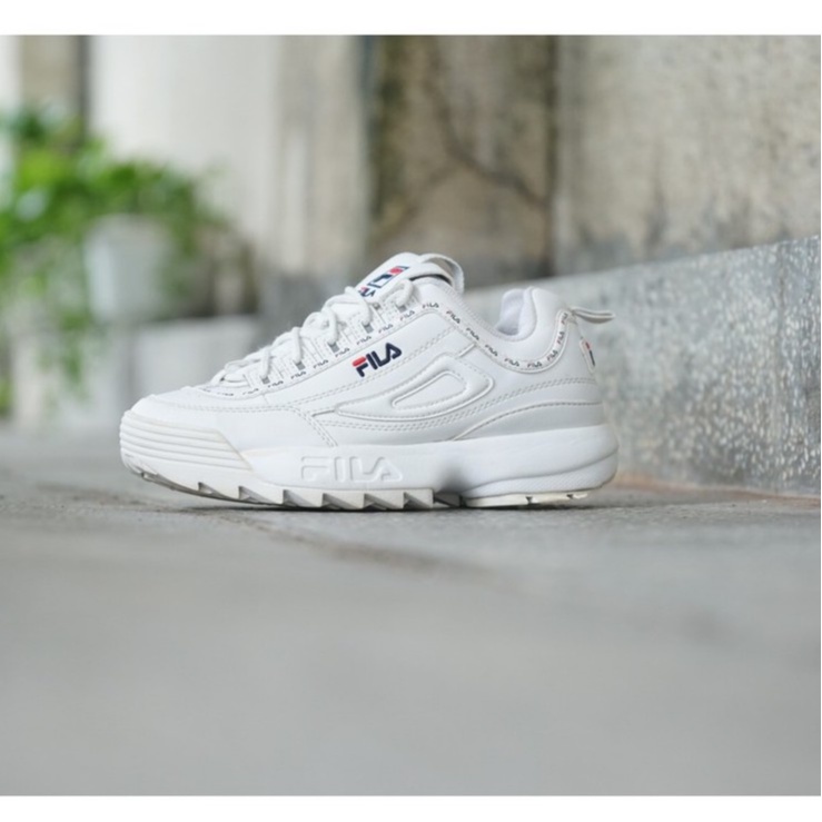 FILA DISRUPTOR2 TAPEY TAPE FS1HTB1091X-WWT GIÀY CŨ CHÍNH HÃNG