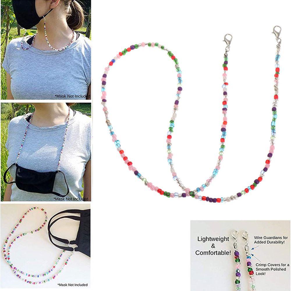 Dây Chuỗi Hạt Bằng Acrylic Thời Trang Nối Dài Mắt Kính Đọc Sách