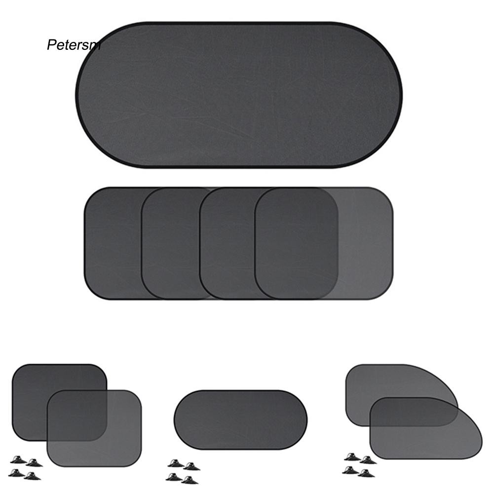 Tấm lưới gắn cửa sổ chống nắng tiện lợi cho xe hơi