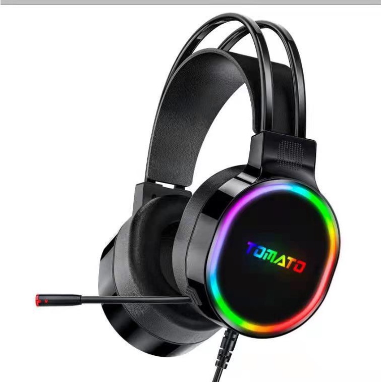 TAI NGHE GAMING TOMATO SK29 LED RGB ÂM THANH VÒM GIÁ RẺ CHÍNH HÃNG