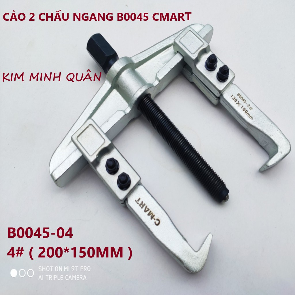 Cảo Hai Chấu Ngang Độ Mở 200mm B0045-04 (200*150mm) C-Mart