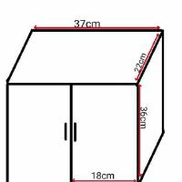 Tủ gỗ 2 cánh