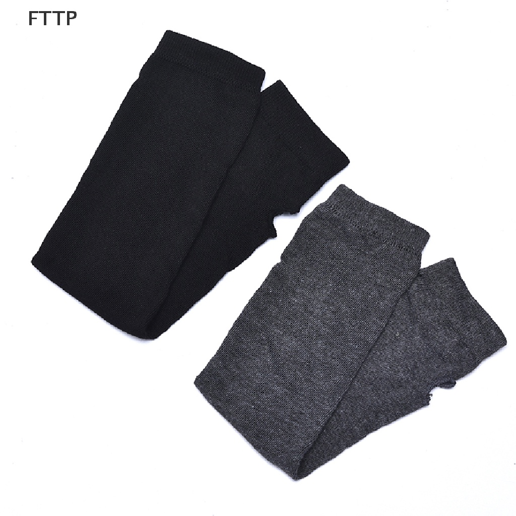 [FTTP] Găng Tay Dài Hở Ngón Giữ Ấm Co Giãn Thời Trang Bán Chạy Cho Nữ