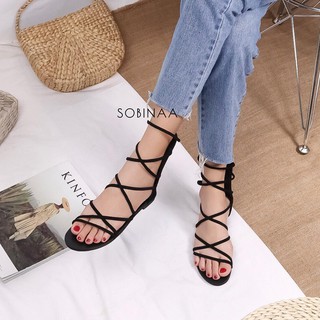 Dép sandal chiến binh - Boho Vintage Style