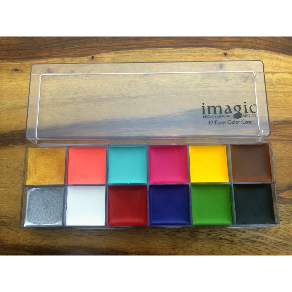 [Mã SKAMLTSM9 giảm 10% đơn 99K] Bảng 12 Màu Vẽ IMAGIC PROFESSIONAL Face & Body Paint | BigBuy360 - bigbuy360.vn