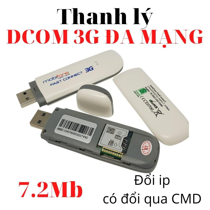 Usb Dcom 3G  MS2131 , Dcom Mobifone FC2015 Đổi IP mạng, sử dụng đa mạng