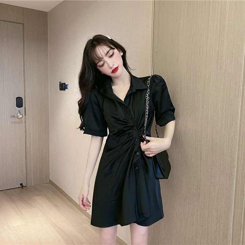 Đầm Chữ A Dáng Ôm Thời Trang Mùa Hè Hàn Quốc Dành Cho Nữ