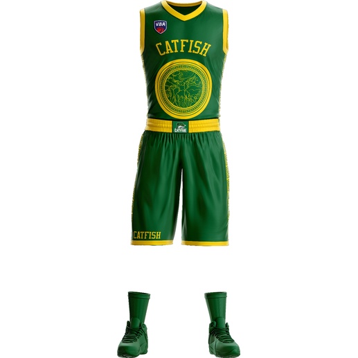 Bộ Quần Áo Bóng rổ  Jersey Cantho Catfish VBA 2021