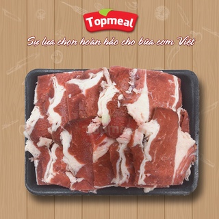 Hcm - gầu bò topmeal - nguyên liệu của các món phở, nướng, xào, ...