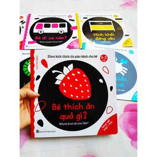 Bộ Thẻ Kích Thích Thị Giác Cho Bé