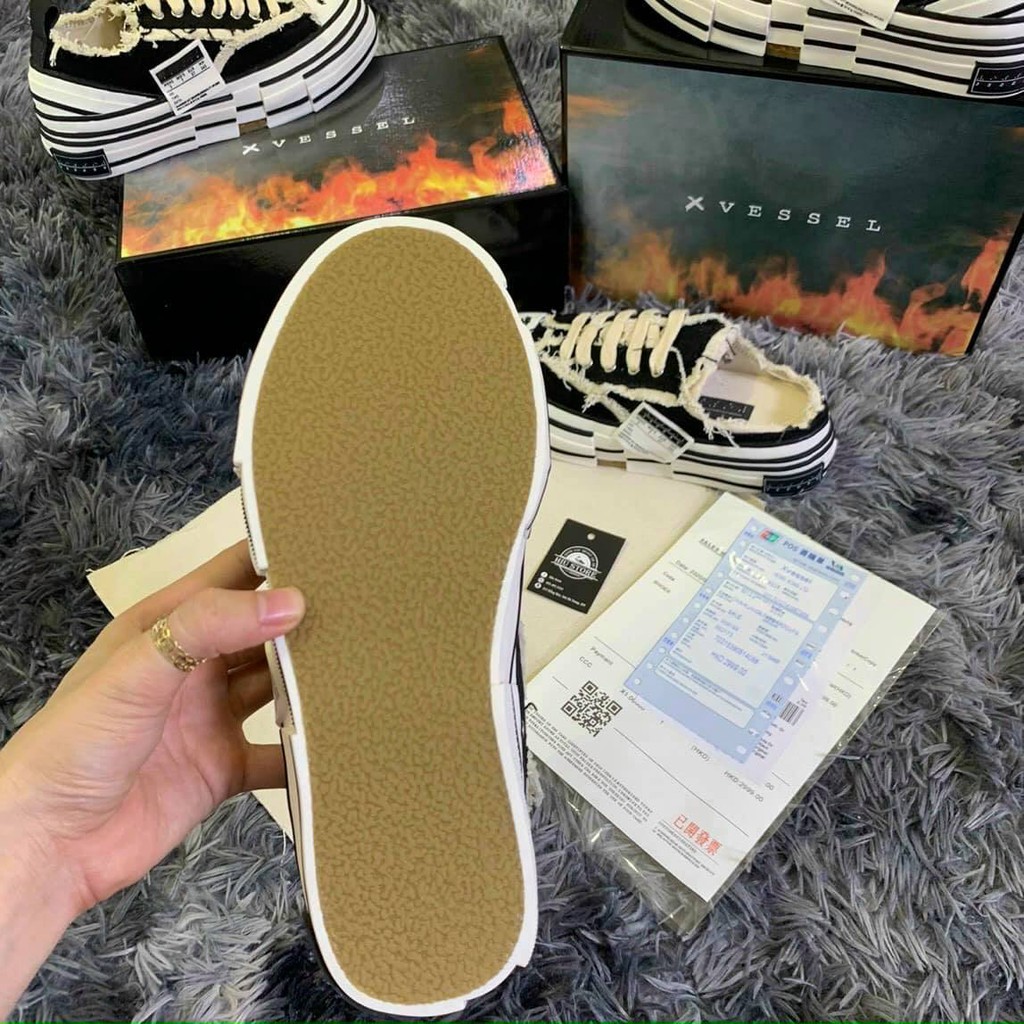 Giày Sneaker Xvessel Lửa FullBox Bill Freeship