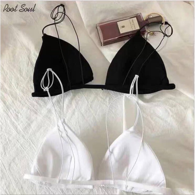 Áo lót bra nữ cotton dây mảnh đệm mỏng tiểu thư 8010 | BigBuy360 - bigbuy360.vn