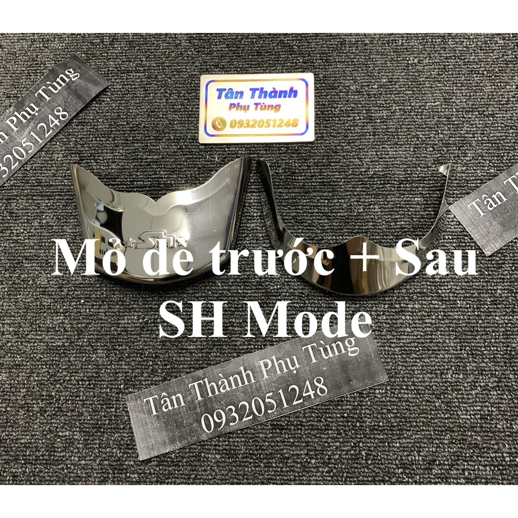 Mỏ Dè trước sau Inox gắn SH Mode - Đồ Chơi Xe Máy