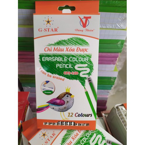 Bút Chì Màu Xóa Được  - Giao mẫu ngẫu nhiên