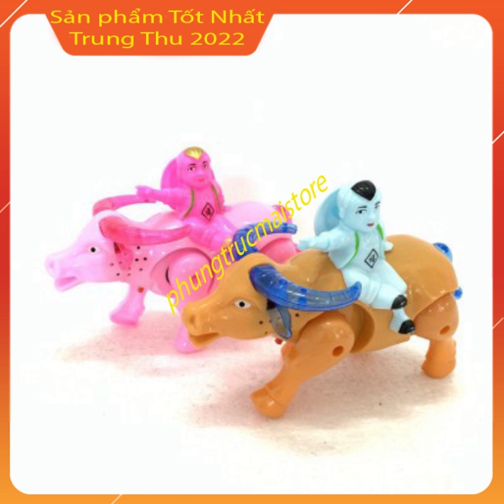 Đồ chơi chú bé chăn trâu bằng nhựa có nhạc và đèn Led rất đẹp