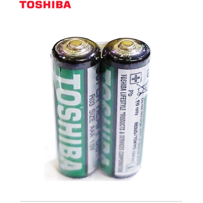 Pin AAA Toshiba R03UG giá sốc ưu đãi khi mua kèm remote, điều khiển các loại tại shop vndigitech