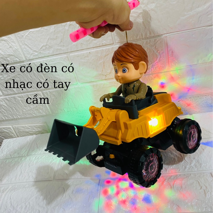 Đen trung thu hình xe công trình biết bốc đầu siêu độc đáo