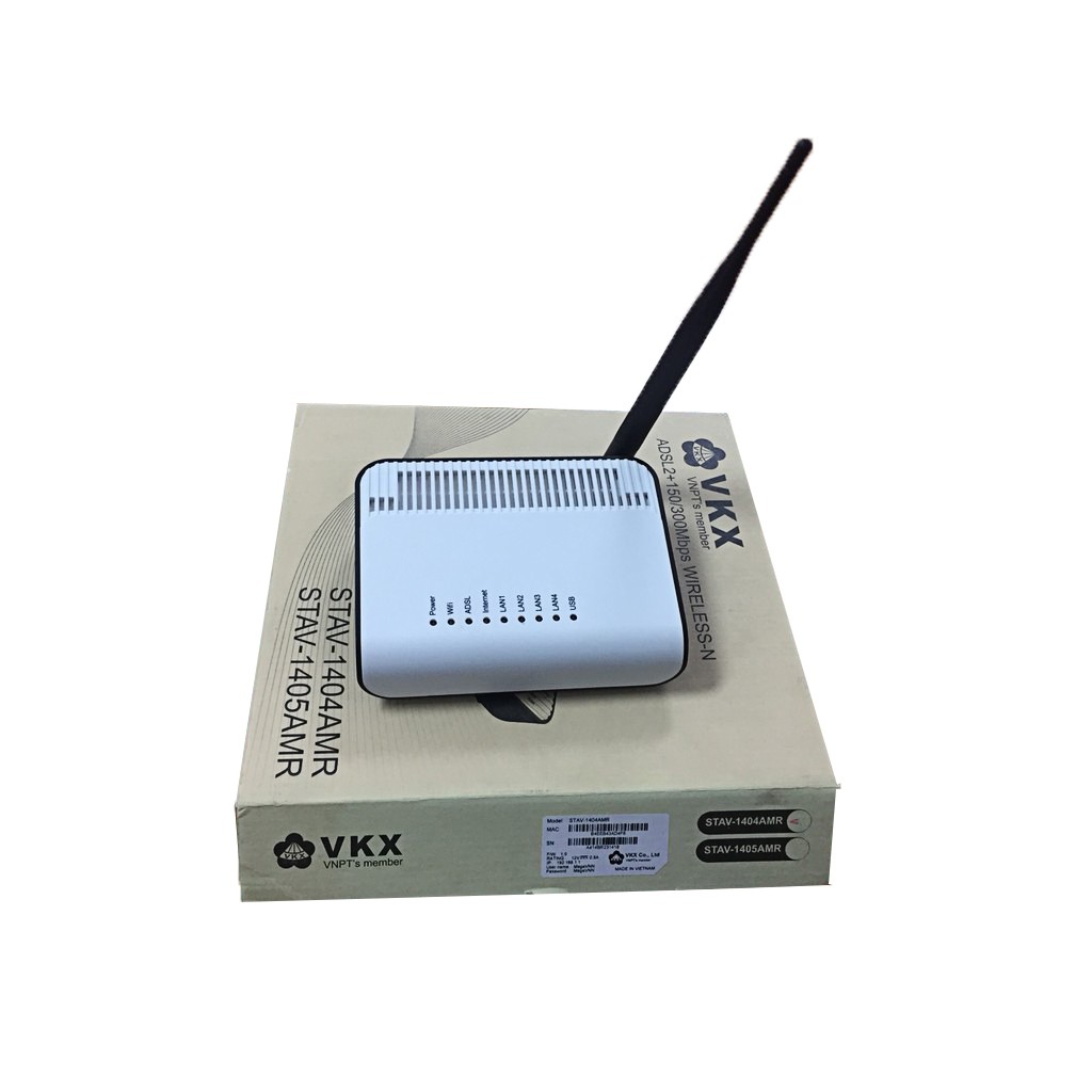 Modem wifi 1 râu STAV-1404AMR của VKX VNPT