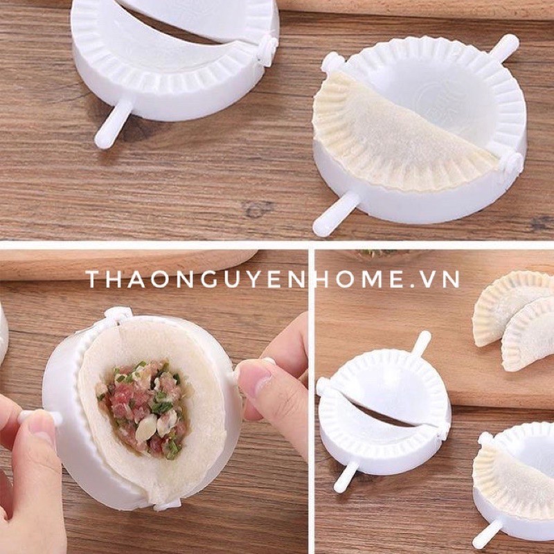 Khuôn làm bánh xếp, sủi cảo, dimsum (loại dầy)