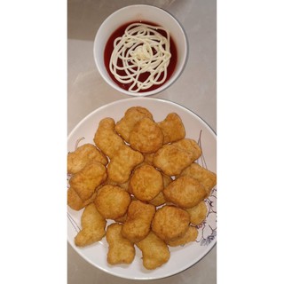 Gà Nugget 1kg/Gà tẩm bột/ Gà viên tẩm bột 1kg/ Chicken nugget/ Tempura Chicken Nugget 1kg