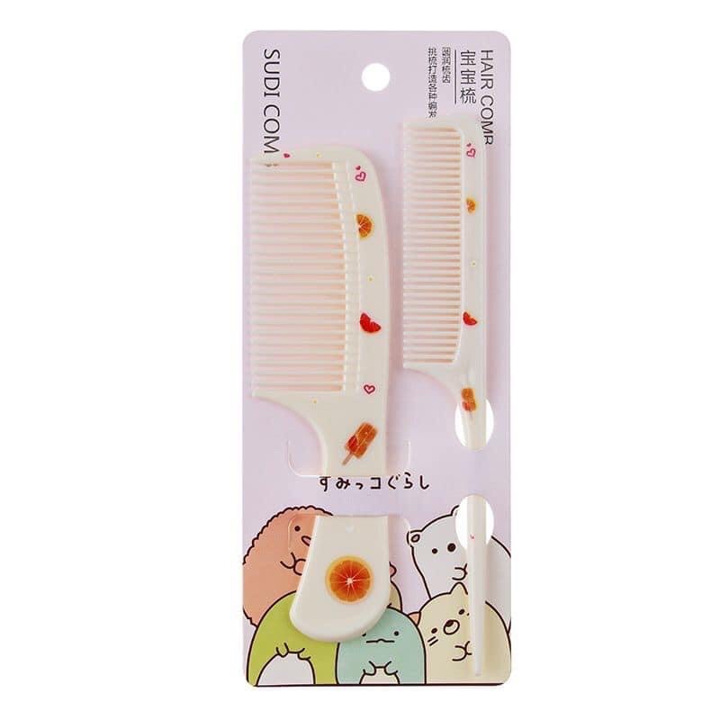 Set 2 lược chải tóc tạo kiểu