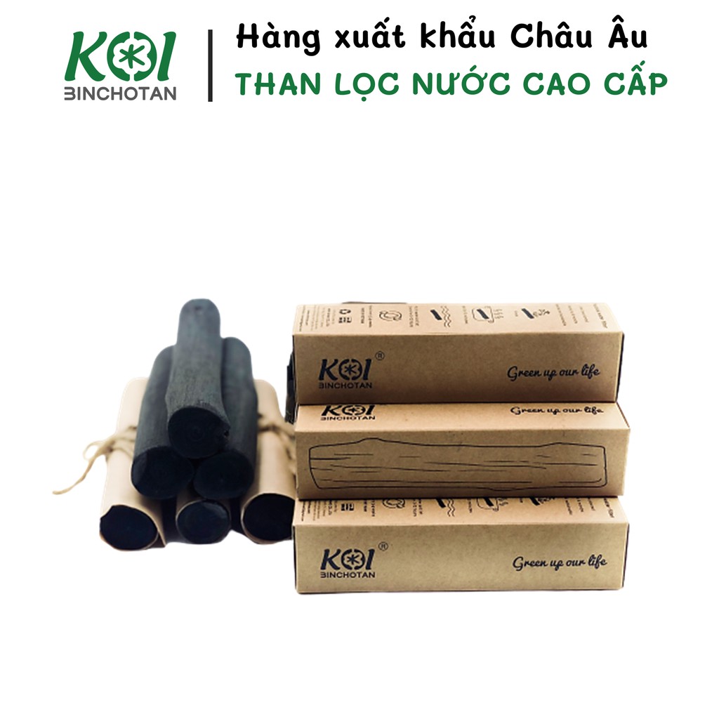 Than lọc nước Koi Binchotan cao cấp