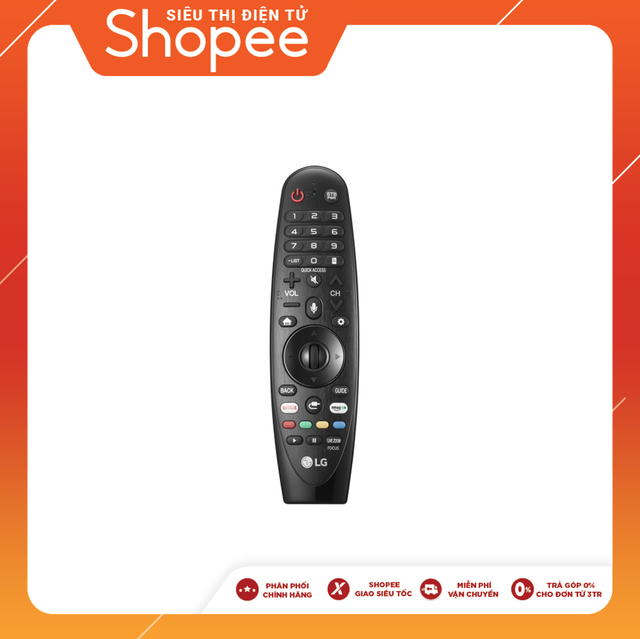 LG AN-MR19BA Magic Remote Control for Select 2019 LG Smart TV w/ AI ThinQ®