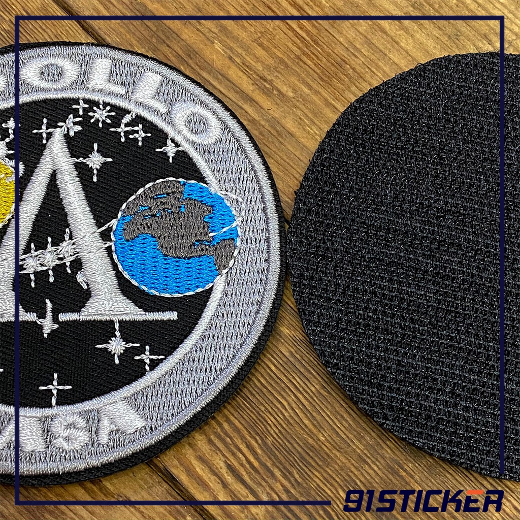 PATCH VẢI VELCRO NASA, SPACEOUT khoá dán dùng trang trí quần áo quân đội, mũ(nón), balo