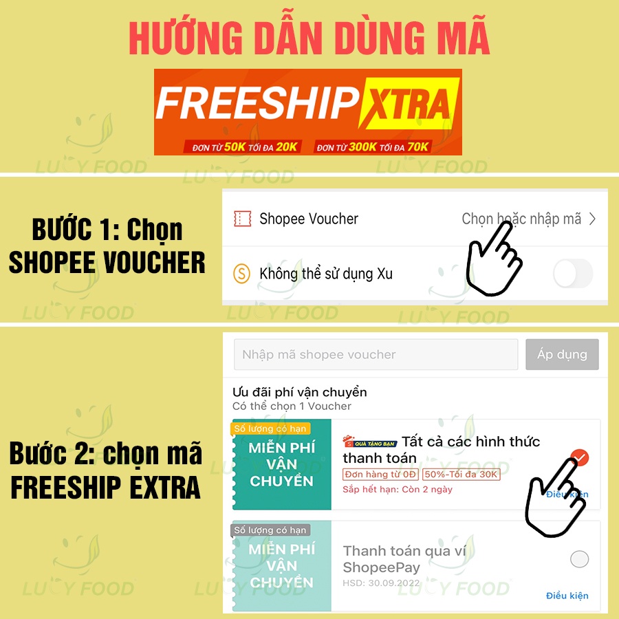 Xoài sấy dẻo hộp 500g nguyên miếng ngọt thanh tự nhiên không đường của nhà Lucy Food