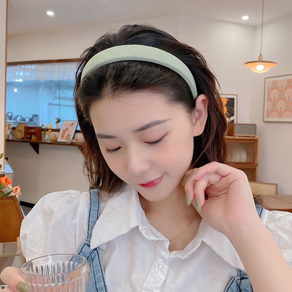 Cài tóc xốp mềm mại nhiều màu sắc thời trang dành cho nữ